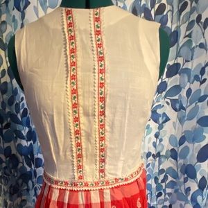 Vintage handmade picnic style dress